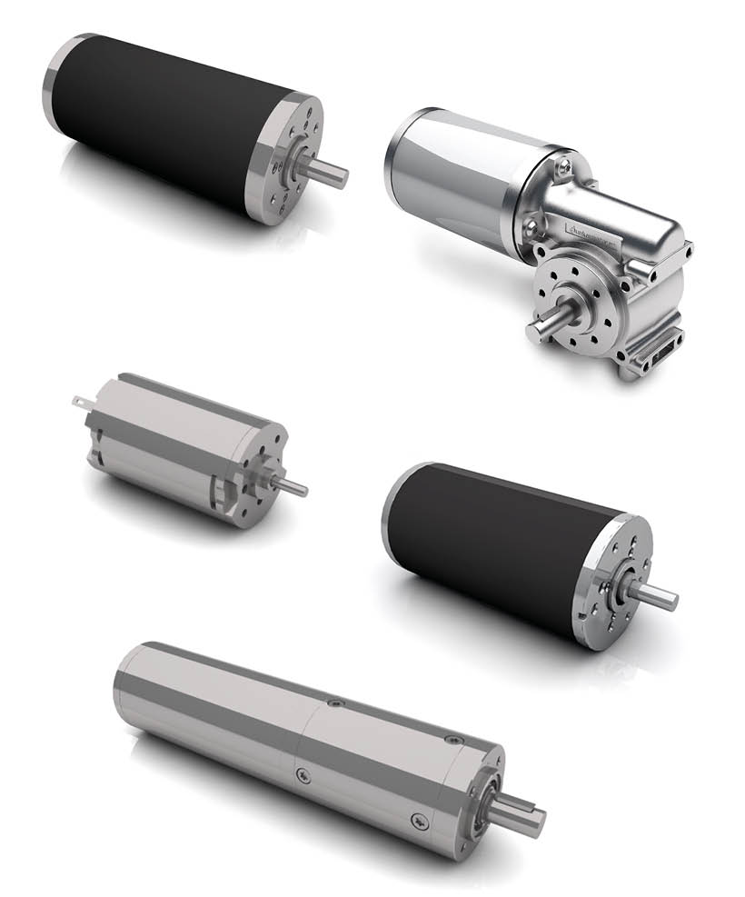 Brushed Motors with and without Gearboxes